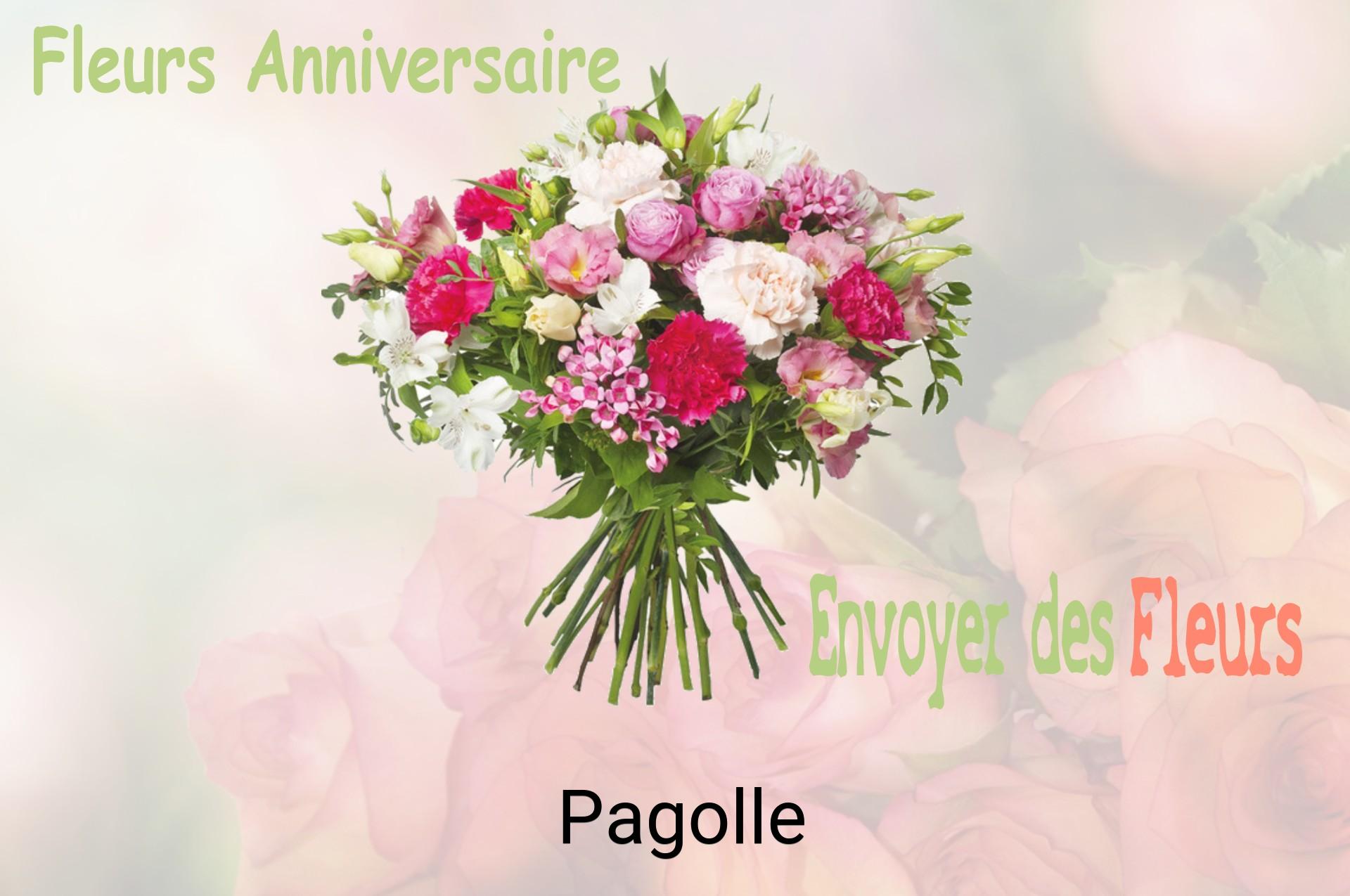Bouquet de fleurs d’anniversaire livré à Pagolle