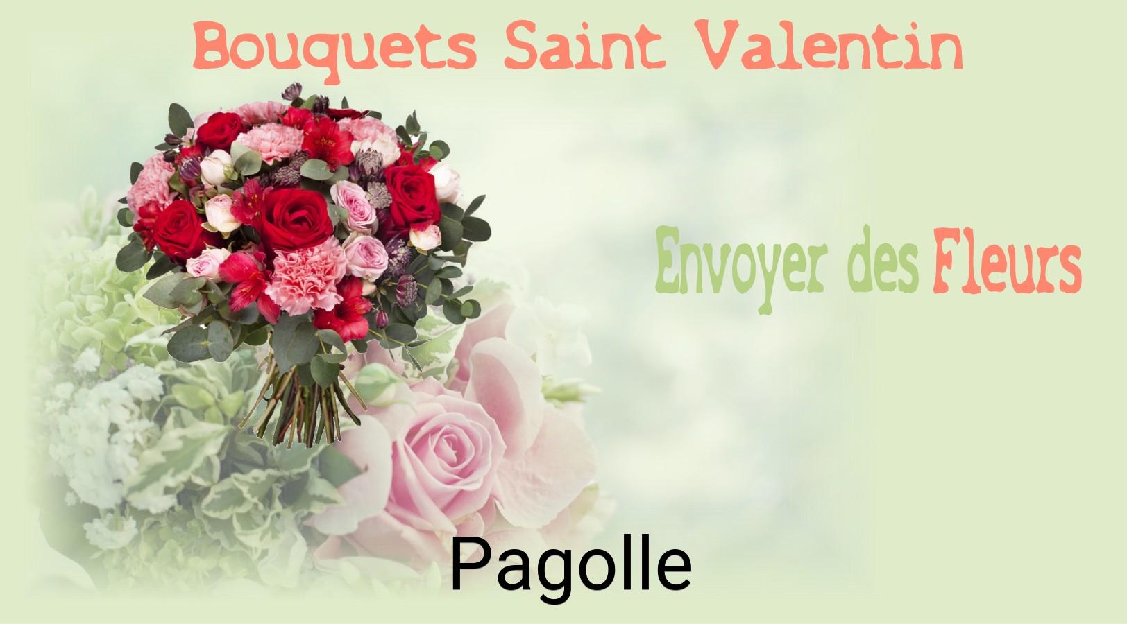 Roses de Saint-Valentin livrées à Pagolle